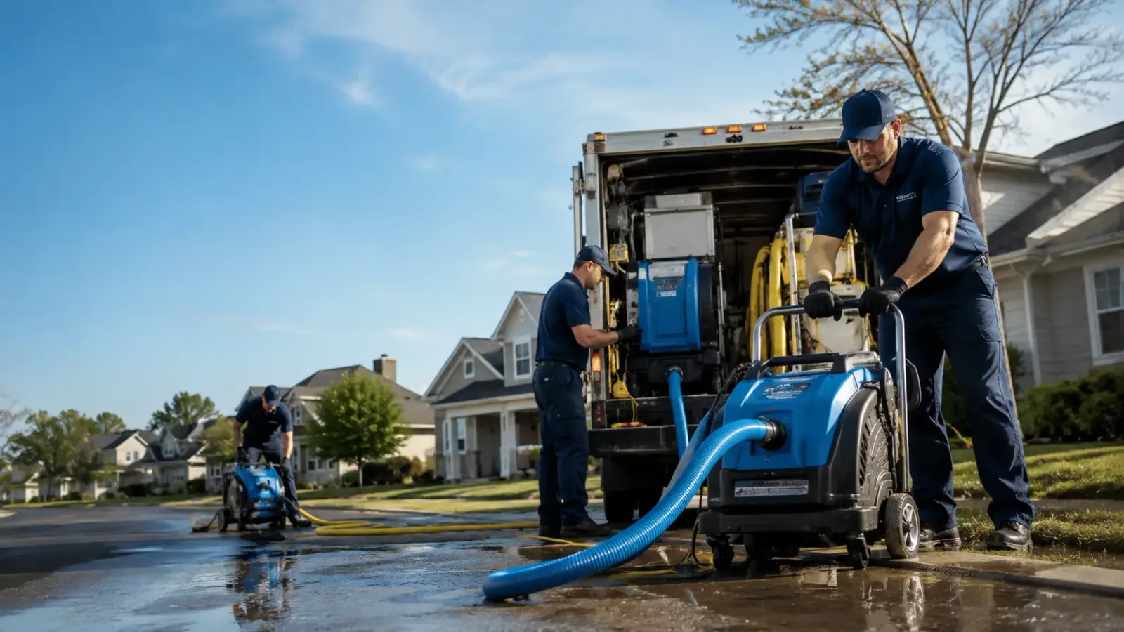 Flood Damage Cleanup in New Goshen, IN